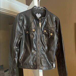 Women’s Black Leather Jacket